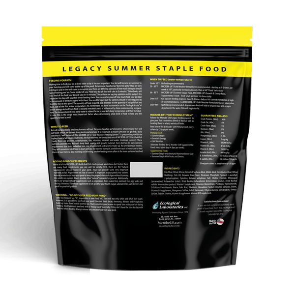 Microbe-Lift® Legacy Big Bites Floating Pellets - Food
