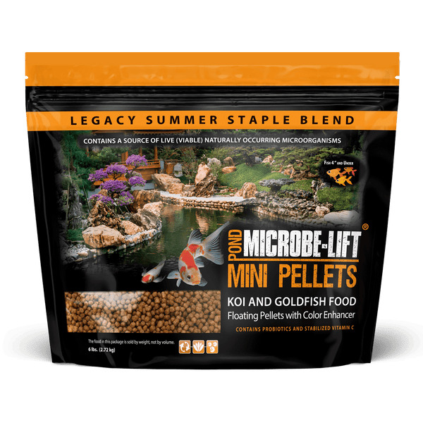 Microbe-Lift® Legacy Mini Pellets - For Young Fish Under 4
