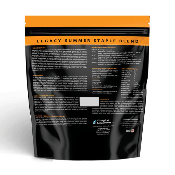 Microbe-Lift® Legacy Mini Pellets - For Young Fish Under 4