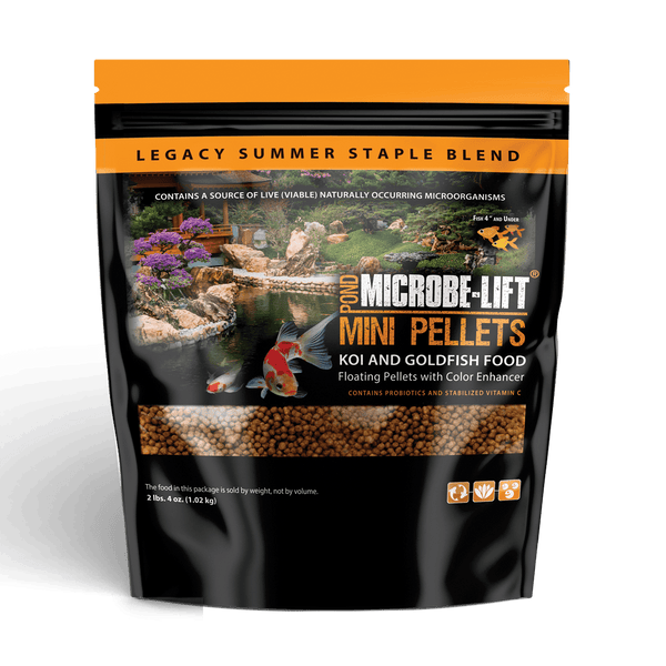 Microbe-Lift® Legacy Mini Pellets - For Young Fish Under 4