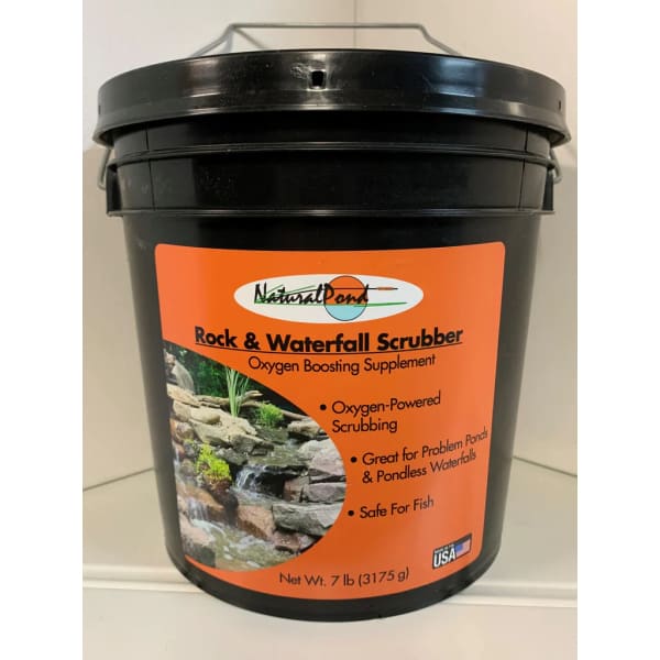 NaturalPond™ Oxygen-Powered Rock & Waterfall Scrubber - 7