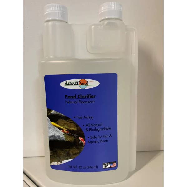 NaturalPond™ Pond Clarifier and Natural Flocculant - 32 Oz