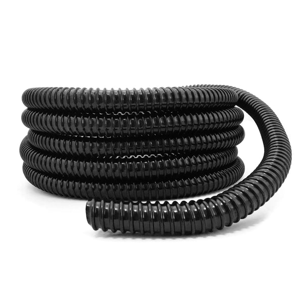 PondMaster Corrugated Black Tubing - Aquarium & Pond Tubing