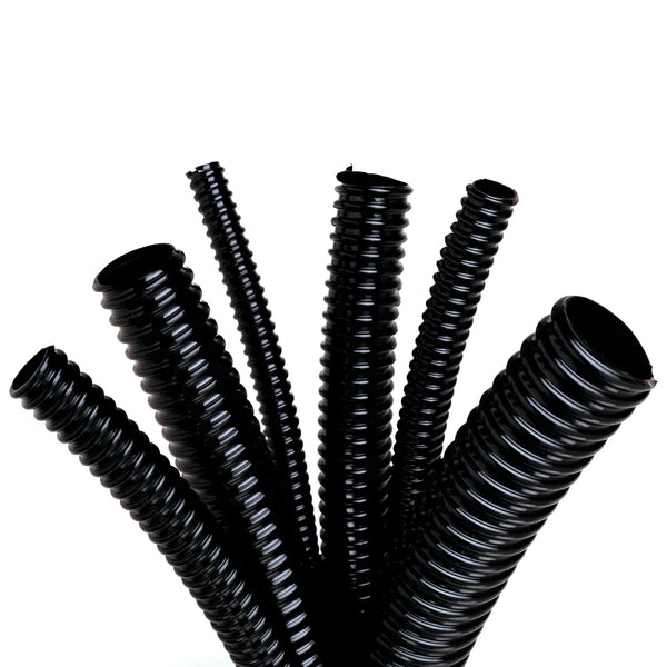 PondMaster Corrugated Black Tubing - Aquarium & Pond Tubing