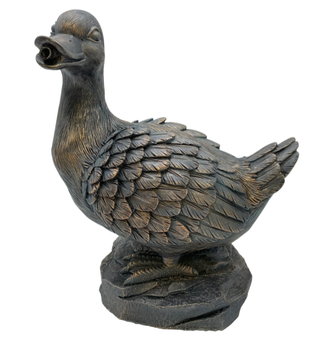 PondMaster® Resin Spouting Pond Statues - Duck