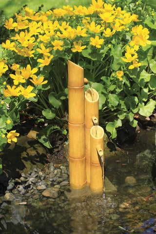 Pouring Three-Tier Bamboo Fountain