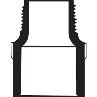 PVC Male (MPT) X SLIP Pipe Adapter