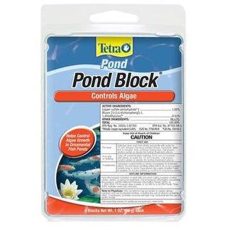 Tetra Pond Block® - Removes Pond Algae - 4 Blocks