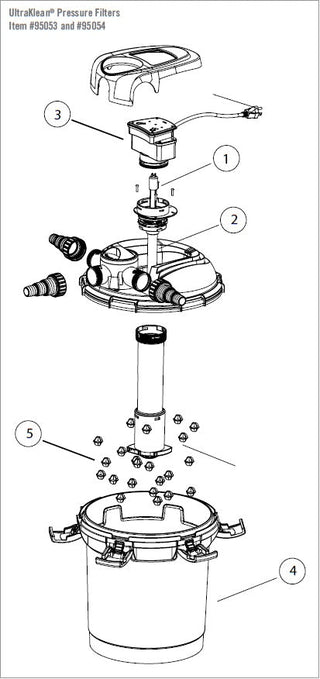 UltraKlean™ Biological Pressure Filter Quartz Sleeve