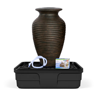 Aquascape® Medium Rippled Urn Landscape Fountain Kit