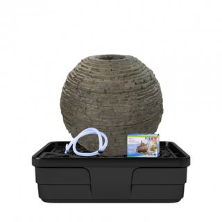 Aquascape® Medium Stacked Slate Sphere Fountain Kit
