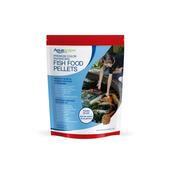 Aquascape® Premium Color Enhancing Fish Food Pellets