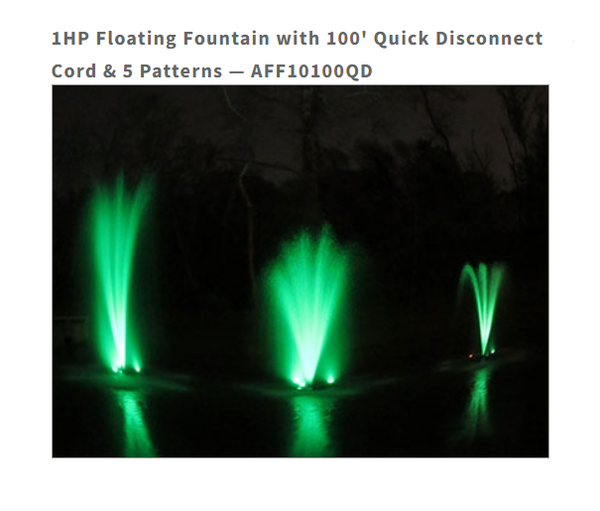 Anjon™ Floating Fountains