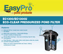 EasyPro™ Eco-Clear Pressurized Pond Filters