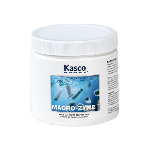 Kasco® Macro-Zyme™ Powder Beneficial Bacteria - Water Soluble Packs Available