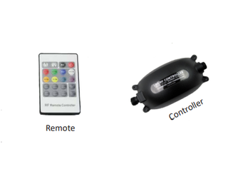 Replacement RGB Controller & Remote for ProEco Weir Strip Lights