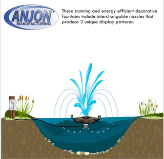 Anjon™ EcoFountain™ Floating Fountains
