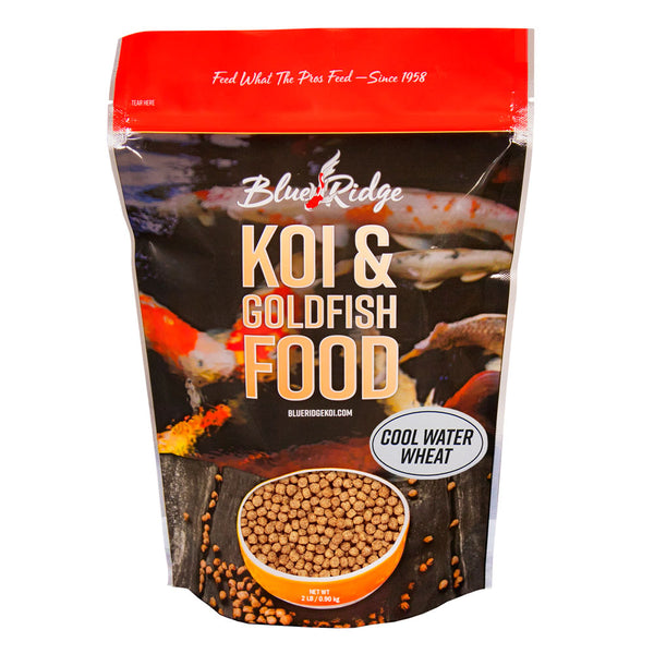 Blue Ridge Cool Water Wheat Formula Koi & Goldfish Food Large Pellet