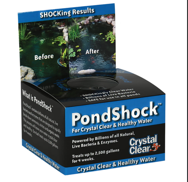 CrystalClear® PondShock™- For Crystal Clear & Healthy Water