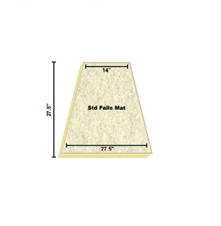 Replacement Filter Mat 14" x 27.5" x 27.5"
